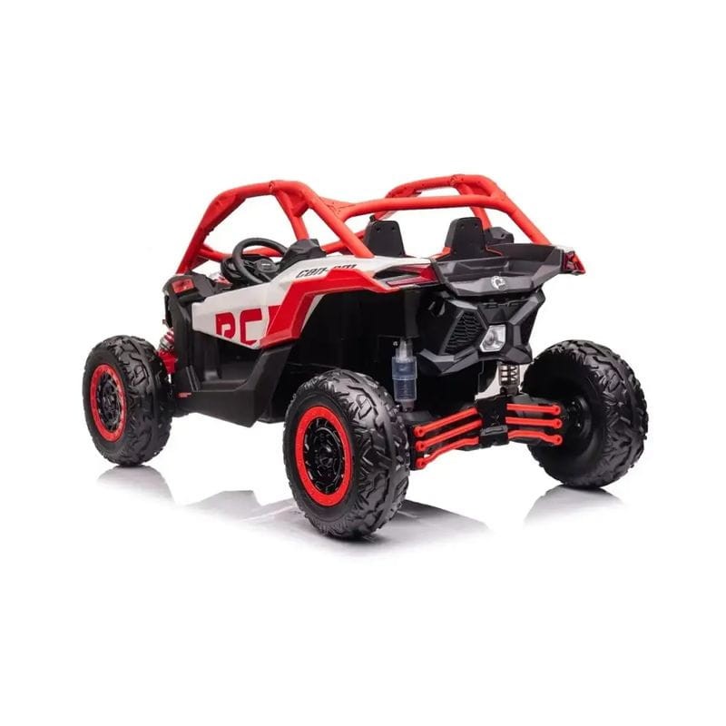 Can AM Maverick UTV Buggy XXL 24V Display MP4 Rouge - Voiture électrique pour enfants - Ítem4