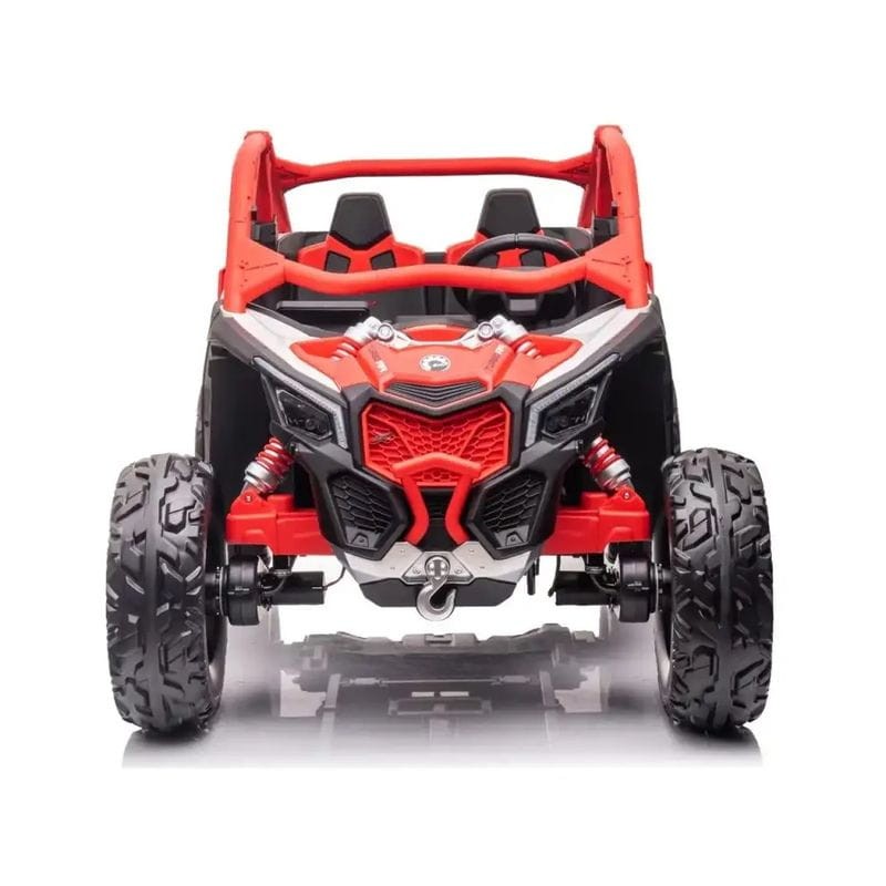 Can AM Maverick UTV Buggy XXL 24V Display MP4 Rouge - Voiture électrique pour enfants - Ítem5