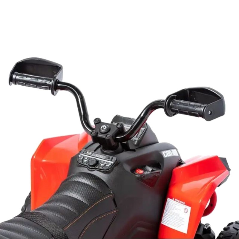 Quad infantil Can Am Renegade 24V Rojo - Coche eléctrico para niños - Ítem6