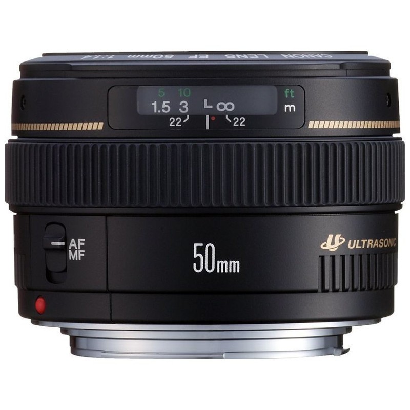 Canon EF 50mm f/1.4 USM Negro - Objetivo para Canon