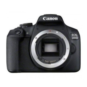 Canon EOS 2000D BK BODY EU26 24,1 MP Preto - Câmera Reflex