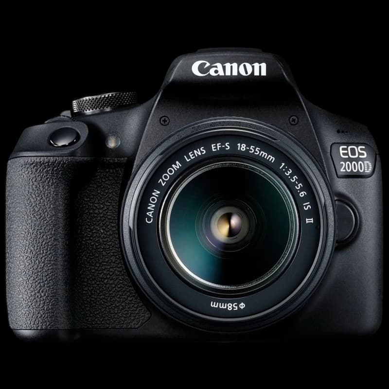 Canon EOS 2000D + EF-S 18-55 IS II
