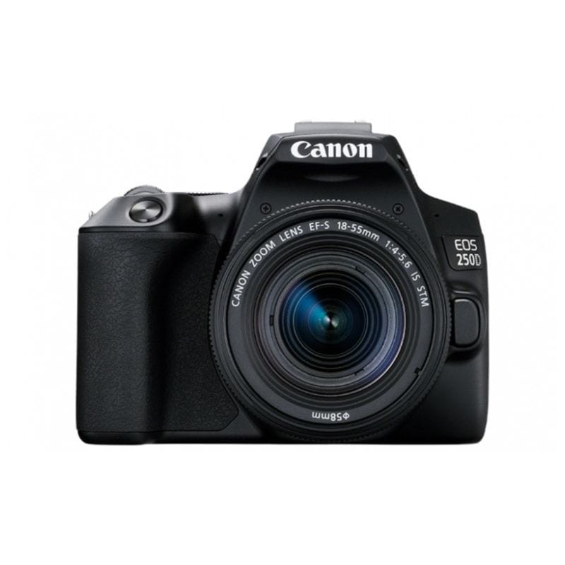 Canon EOS 250D + EF-S 18-55mm 24.1 MP Preto - Câmara Reflex - Item