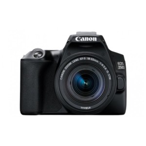 Canon EOS 250D + EF-S 18-55mm 24.1 MP Preto - Câmara Reflex