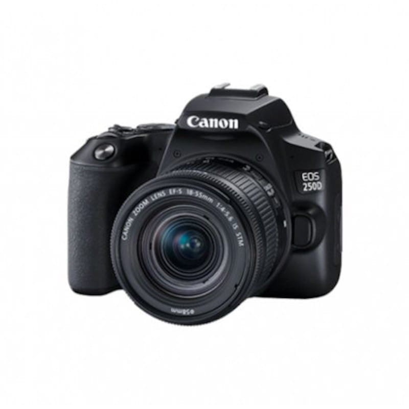 Canon EOS 250D + EF-S 18-55mm 24.1 MP Preto - Câmara Reflex - Item1