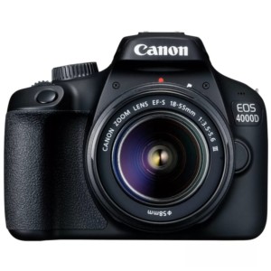 Canon EOS 4000D + Objetivo EF-S 18-55mm III - Cámara réflex