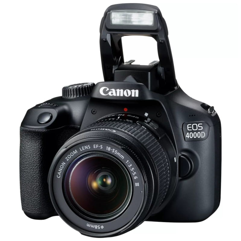 Canon EOS 4000D + Objetiva EF-S 18-55mm III - Câmara SLR - Item2