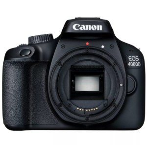 Canon EOS 4000D Negro - Cámara réflex