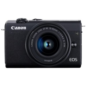 Canon EOS M200 Negro + Objetivo EF-M 15-45mm - Cámara EVIL
