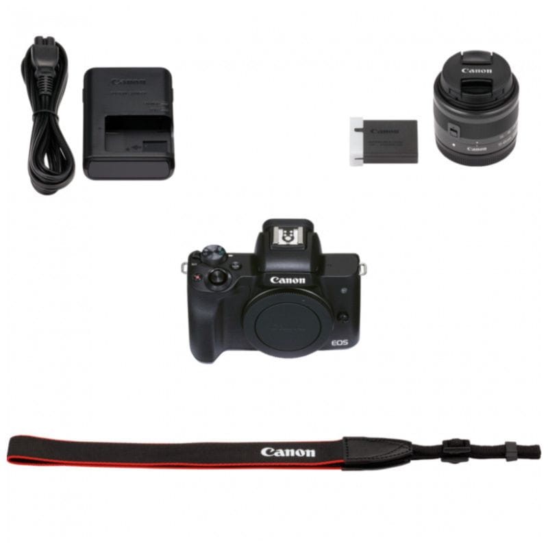 Canon EOS M50 Mark II + M15-45 24,1 MP Preto - Câmera reflex - Item9
