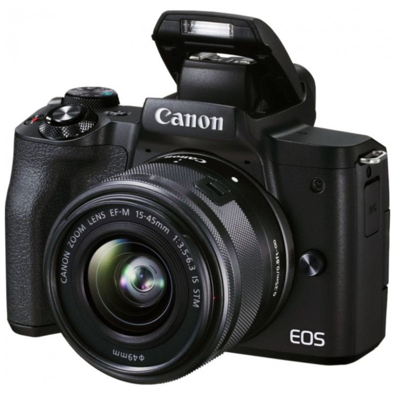 Canon EOS M50 Mark II + M15-45 24,1 MP Negro - Cámara réflex - Ítem