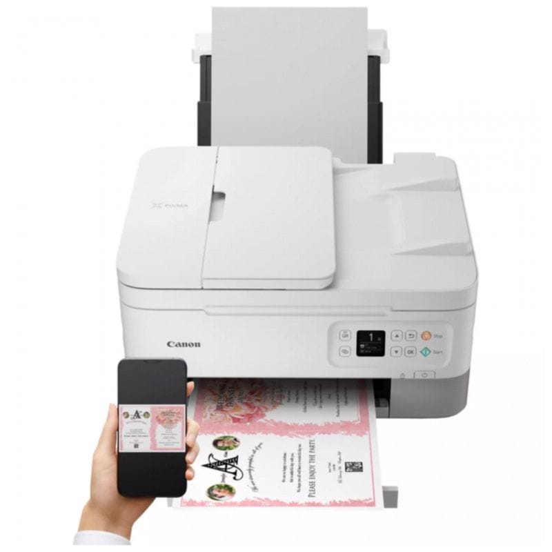 Canon PIXMA TS7451i WiFI Branco - Impressora de Jato de Tinta - Item6