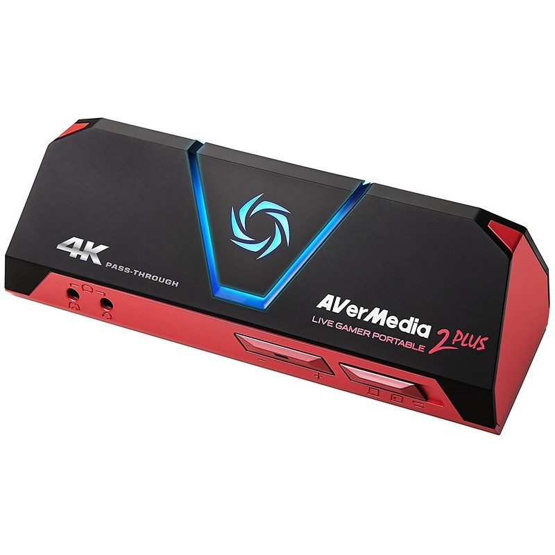 Capturadora AVerMedia 2 Plus Live Gamer Portable 4K HDMI 2.0