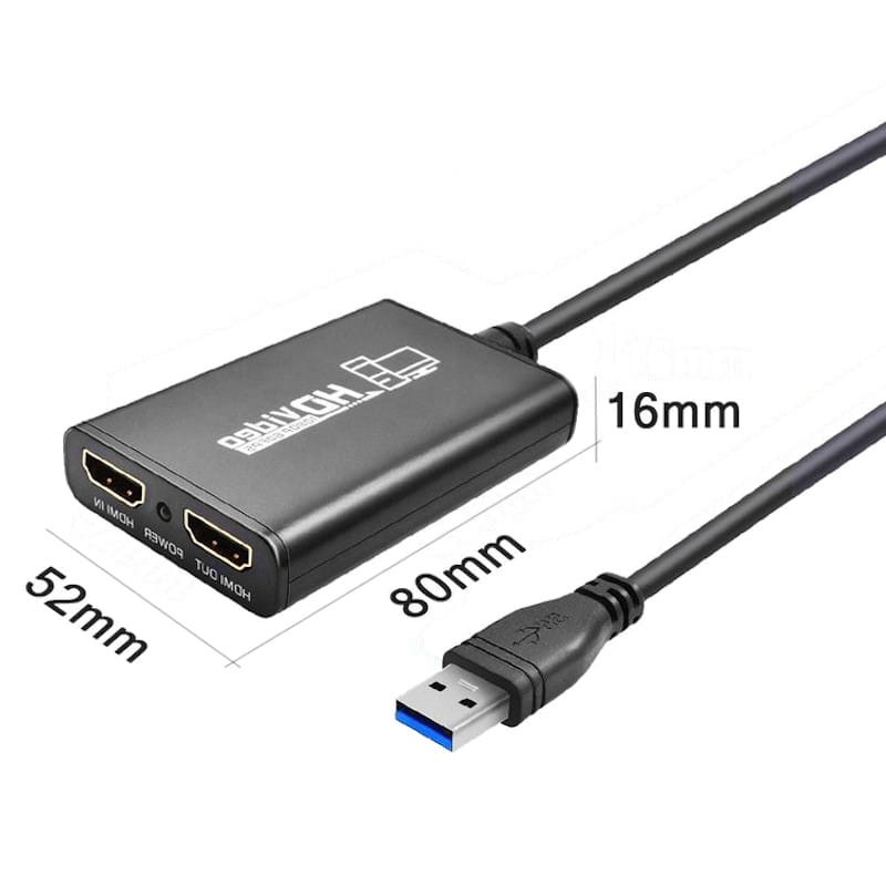 Carte de capture vidéo HDMI 1080p 3.0 USB - Ítem2