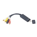 Capturador de vídeo USB Gembird UVG 3.0 - Capturador e edição de vídeo e áudio - Item