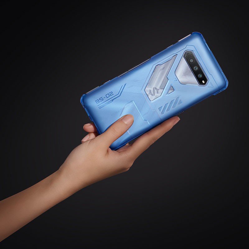 Carcasa fluorescente original azul para Black Shark 4 - Ítem1