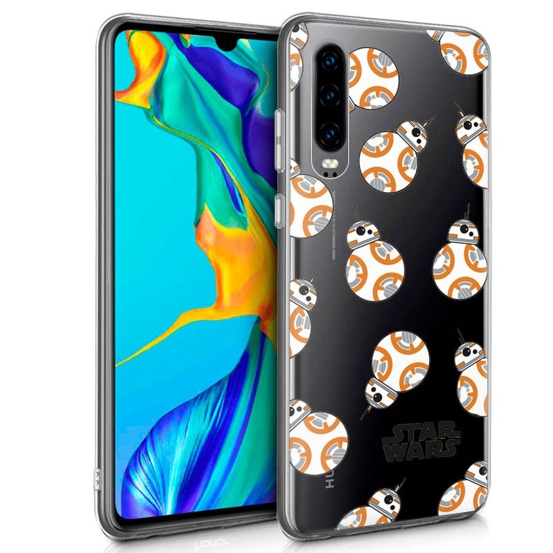 Funda de silicona con print Star Wars BB-8 de Cool para Huawei P30