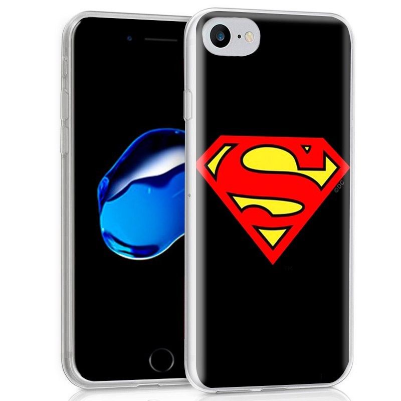 Capa de silicone com print Superman de Cool para iPhone 7 / iPhone 8