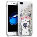 Capa de silicone com print Llama de Cool para iPhone 8 Plus - Item