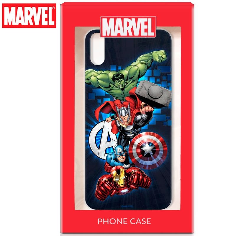 Funda de silicona con print Avengers de Cool para iPhone XS Max - Ítem1