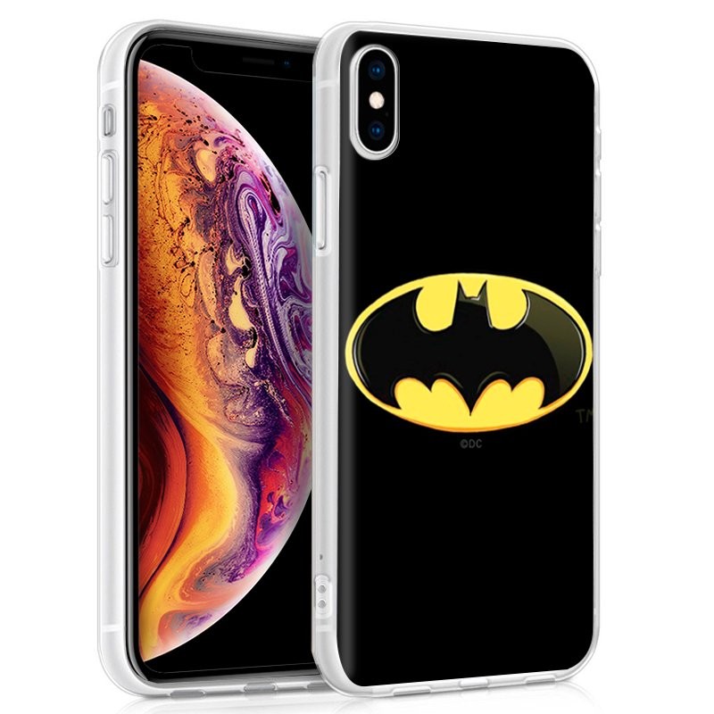 Capa de silicone com print Batman de Cool para iPhone XS Max