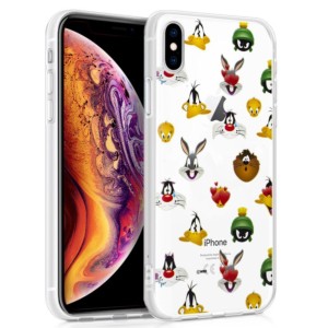 TPU case with Faces print by Cool for iPhone XS Max