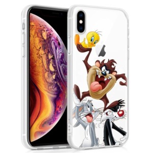 Funda de silicona con print Tasmania de Cool para iPhone XS