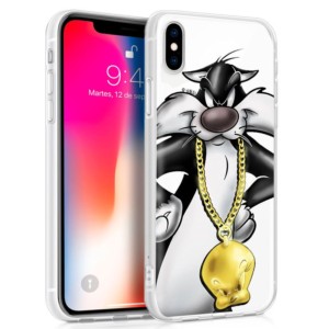 TPU case with Silvestre print by Cool for iPhone XS