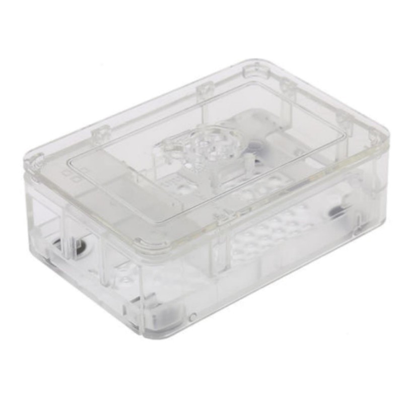 Carcaça Raspberry Pi 3B+ / 3B / 2B Transparente - Item