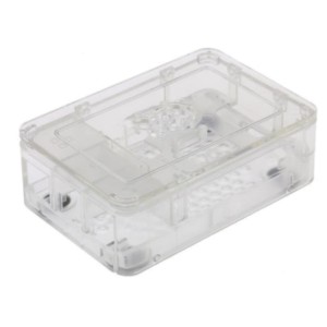 Boîtier Raspberry Pi 3B+ / 3B / 2B Transparent