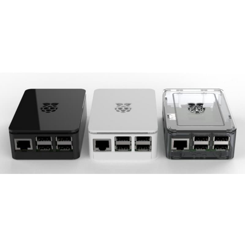 Carcaça Raspberry Pi 3B+ / 3B / 2B Transparente 