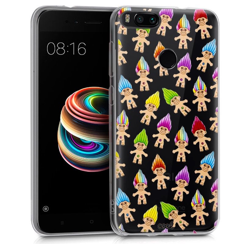 Cool Case Xiaomi Mi A1 Clear Trolls
