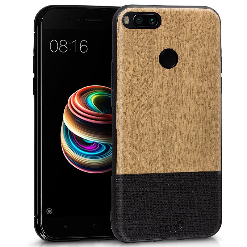 Funda de silicona con print Madera Beige de Cool para Xiaomi Mi A1