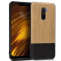 Funda de silicona con print Madera Beige de Cool para Pocophone F1 - Ítem