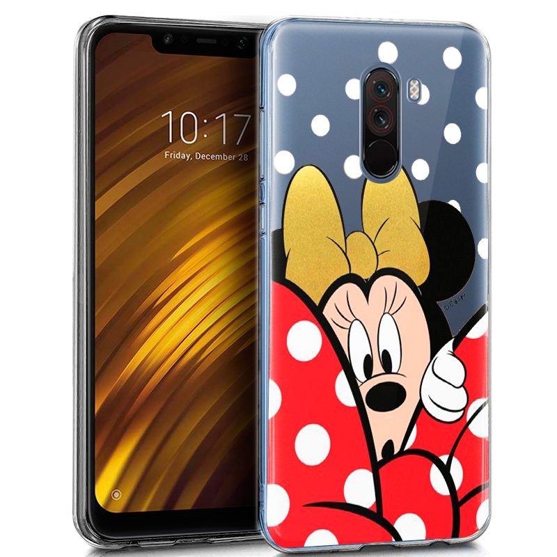 Funda de silicona con print Minnie de Cool para Pocophone F1