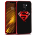 Funda de silicona con print Superman de Cool para Pocophone F1 - Ítem