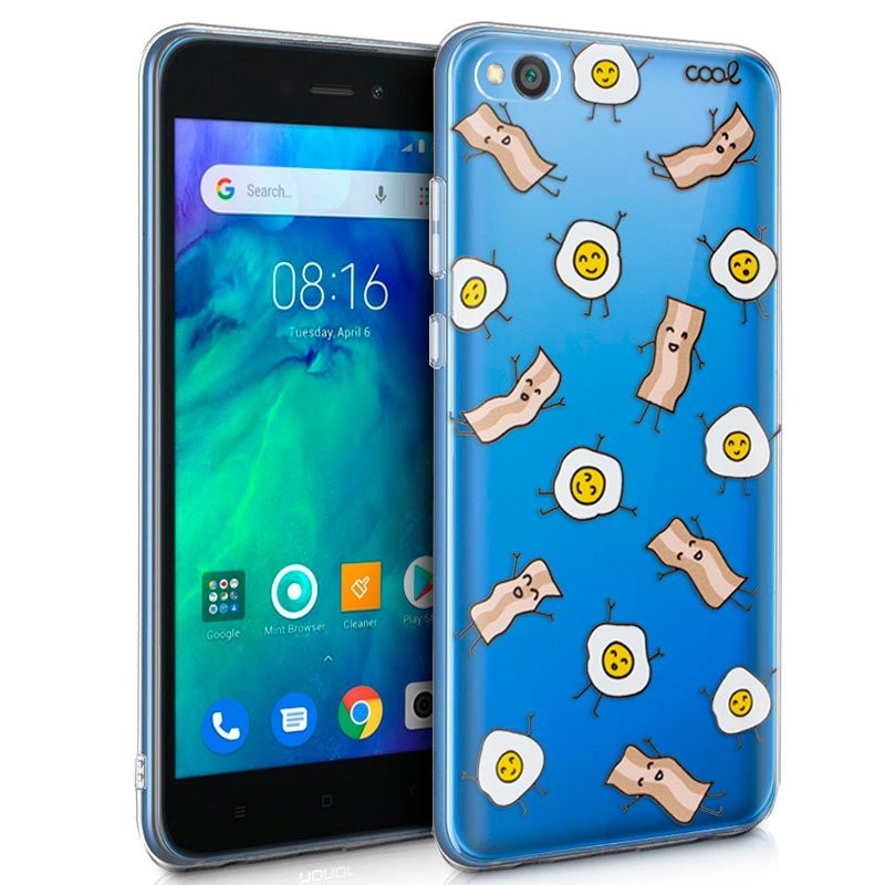 Funda de silicona con print Clear Bacon de Cool para Xiaomi Redmi Go