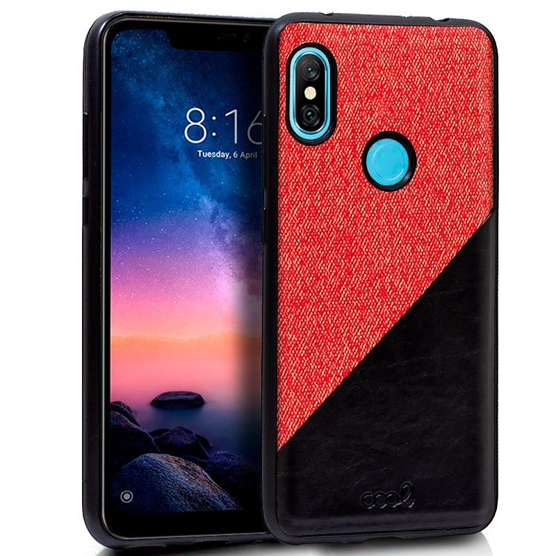 Comprar Cool Capa Xiaomi Redmi Note 6 Pro Bicolor Vermelho Em Powerplanetonline