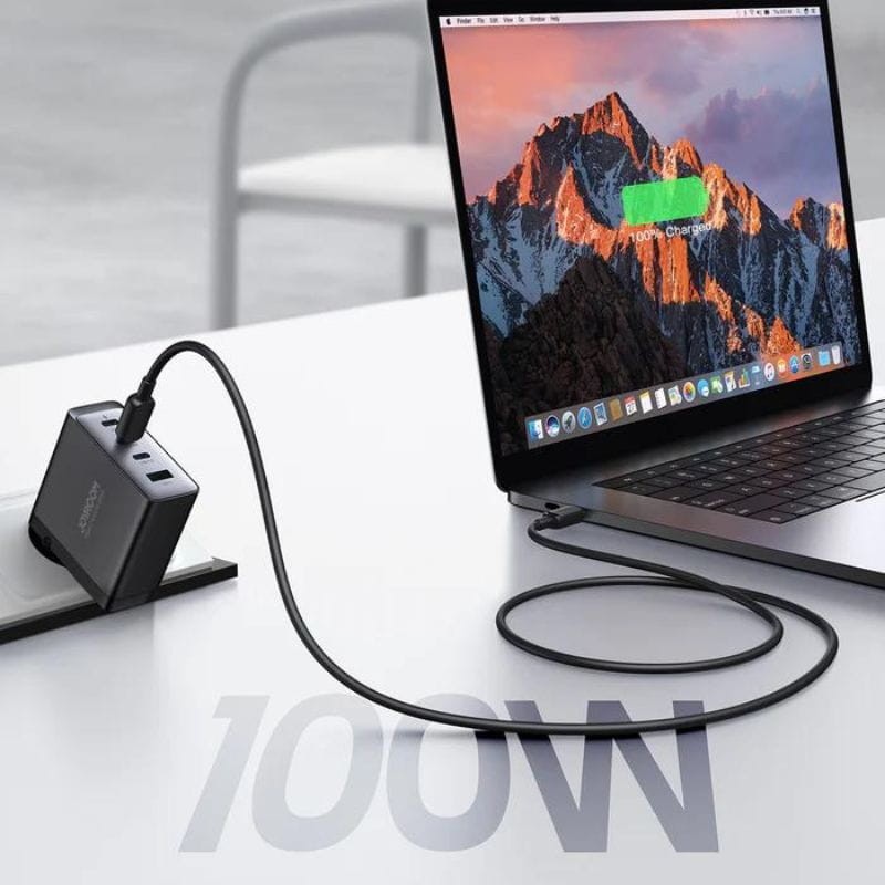 Joyroom JR-TCG04 GaN Ultra 100W Noir - Quadruple chargeur - Ítem2