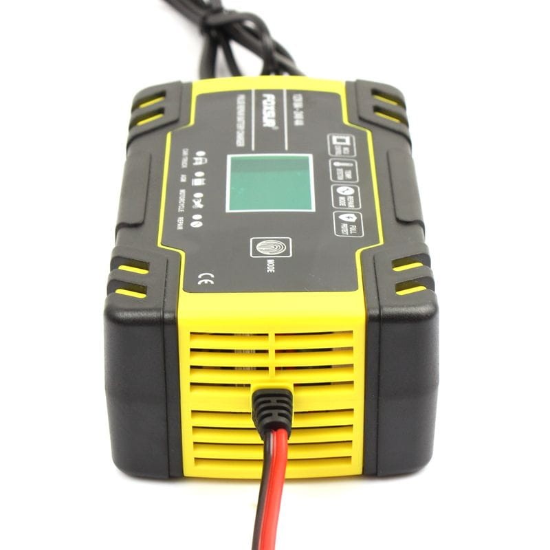 Cargador Automático de Batería de Coche 12V 10A 24V 5A Amarillo - Ítem4