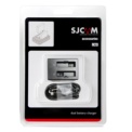 Cargador de Batería Dual SJCAM M20 - Cargar 2 Baterías de Forma Simultánea - Cargador Exclusivamente Compatible con Baterías SJCAM M20 - Ítem
