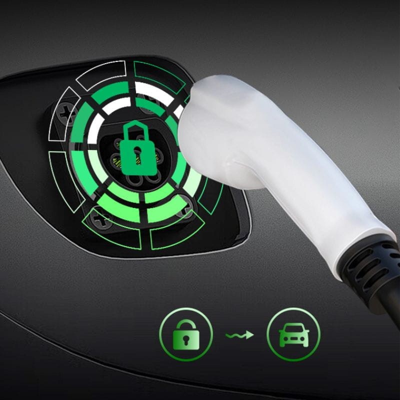 Cargador de Coche Eléctrico con Pantalla LCD EV 32A/7.0KW/10M sin Cabezal de Enchufe - Ítem3