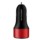 Cargador de Coche Nillkin Duos Fast Charger - Color negro y rojo - Interfaz de Carga Dual - Puerto USB-A - Puerto USB-C - Compatible con Carga Rápida - Potencia Máxima de 63W - Compatible con Coches de Voltaje de 12-18V - Ítem1