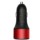 Cargador de Coche Nillkin Duos Fast Charger - Color negro y rojo - Interfaz de Carga Dual - Puerto USB-A - Puerto USB-C - Compatible con Carga Rápida - Potencia Máxima de 63W - Compatible con Coches de Voltaje de 12-18V - Ítem4