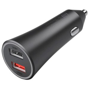 Carregador de Carro Xiaomi Mi Car Charger 2xUSB 37W