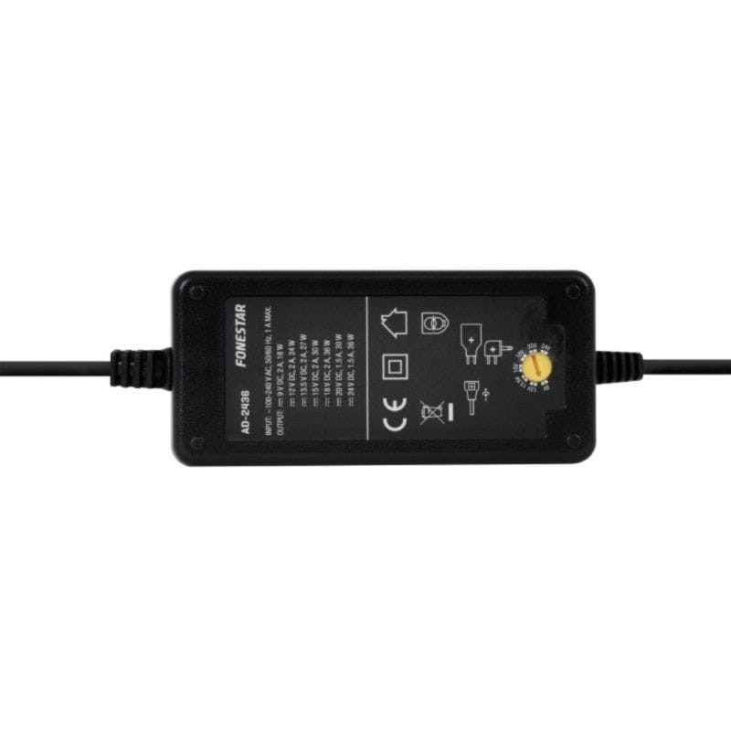 Carregador de Portátil Fonestar AD-2436/ 36W/ Manual/ 7 Conectores/ Voltagem 100-240V - Item2