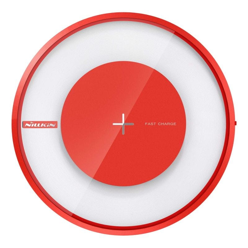 Carregador sem fio Nillkin Magic Disk 4 10W Vermelho - Item