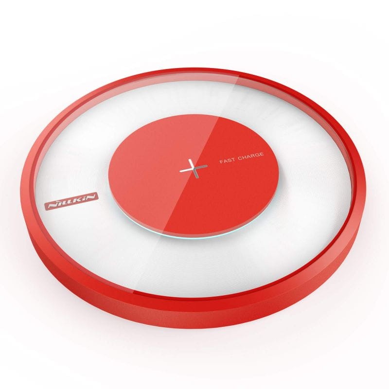 Carregador sem fio Nillkin Magic Disk 4 10W Vermelho - Item1