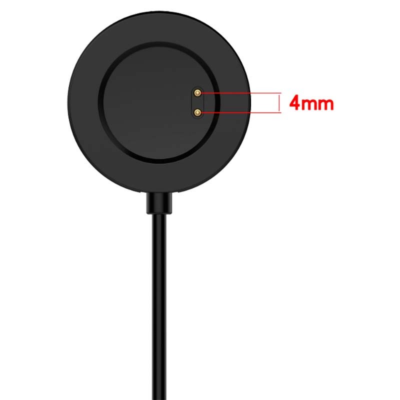 Cargador negro para Realme Watch 3 - Ítem3