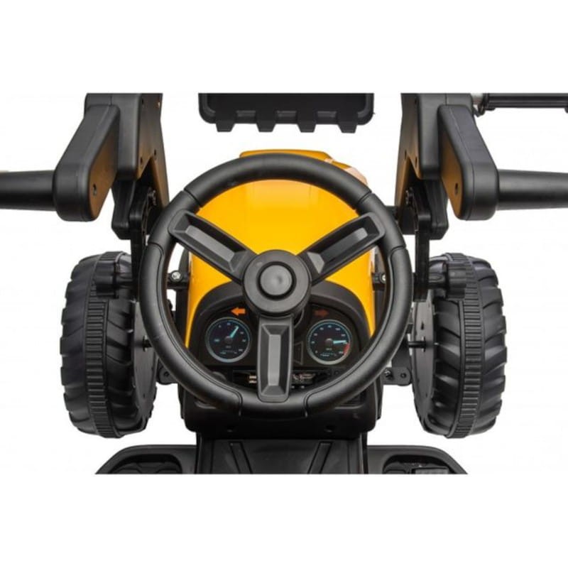 Excavadora con remolque Stone 12V Amarillo - Coche eléctrico para niños - Ítem4